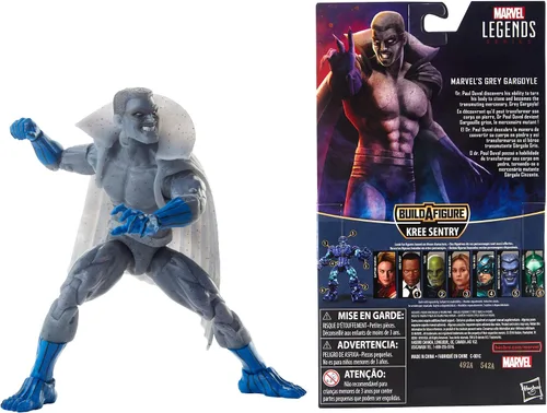 Vista 3 de Marvel Captain Marvel - Figura de gárgola gris de 6 pulgadas para coleccionistas, niños y fanáticos