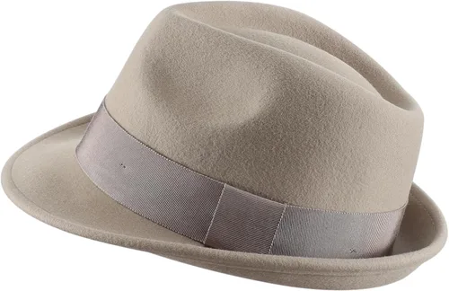 Vista 63 de Home Prefer Sombrero de invierno de fieltro de lana para hombre Sombrero de ala corta Fedora