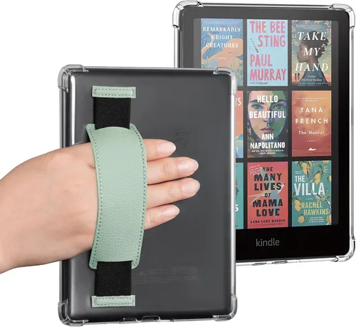 Vista 14 de iDLEHANDS Funda magnética transparente para Kindle Paperwhite de 7" de 12ª generación 2024 y Kindle Colorsoft - con AirBag compatible con iPhone