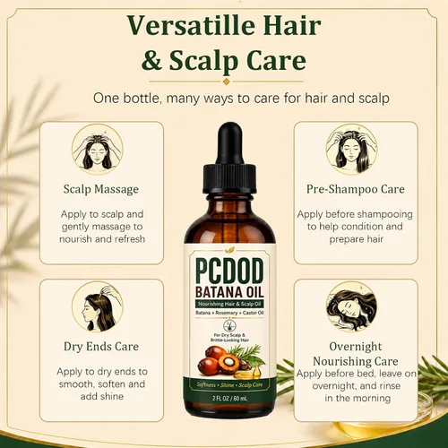 Vista 5 de Aceite de batana para el cuidado del cabello, aceite de batana