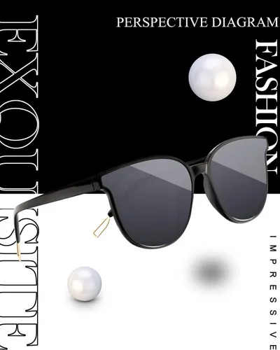 Vista 3 de KALIYADI Gafas de sol clásicas para mujer, estilo retro, a la moda, protección UV