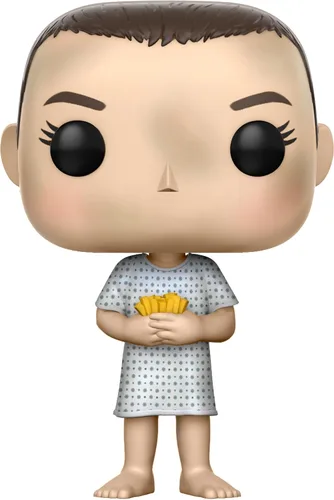 Vista 2 de Funko Pop Television: Stranger Things - Figura coleccionable de once vestidos de hospital Official Fantasy Merch - Collectable Vinyl Figurine for