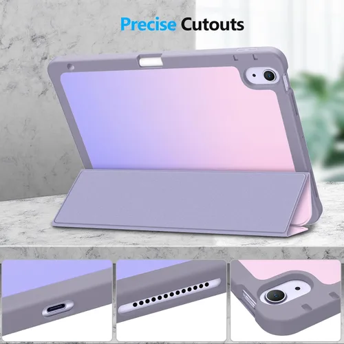 Vista 8 de Fintie - Funda SlimShell para iPad Air de 11 pulgadas M3 (2025) / M2 (2024), iPad Air de 5ª generación (2022) / 4ª generación (2020) de 10.9