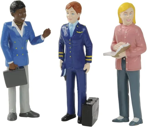 Vista 4 de Profesionales de simulación 12 Figuras de carrera de simulación Mentes creativas