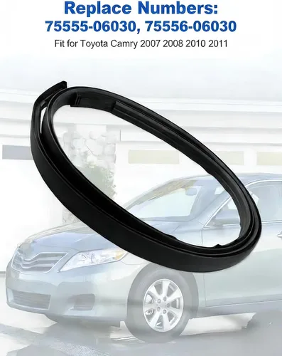Vista 2 de Compatible con Toyota Camry 2007 2008 2010 2011 Moldeo por goteo de techo izquierdo y derecho Reemplazar 75555-06030 75556-06030 Mejora