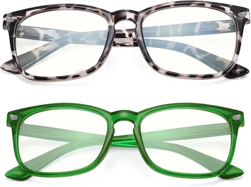 Vista 12 de AZorb 2Pack Gafas de Bloqueo de Luz Azul para Niños - TR90 Gafas de Pantalla de Computadora Irrompibles para Niños y Niñas