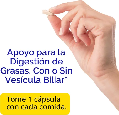 Vista 6 de Enzymedica Lypo Gold - Enzimas digestivas proteasas, amilasa y lipasa para mujeres y hombres, suplemento enzimático para digestión grasa, salud