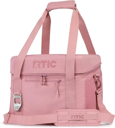 Vista 14 de RTIC 15 Latas Enfriador Cotidiano, Enfriador Portátil de Lado Suave Aislado para Almuerzo, Playa, Bebida, Viaje, Camping, Picnic, para Hombres
