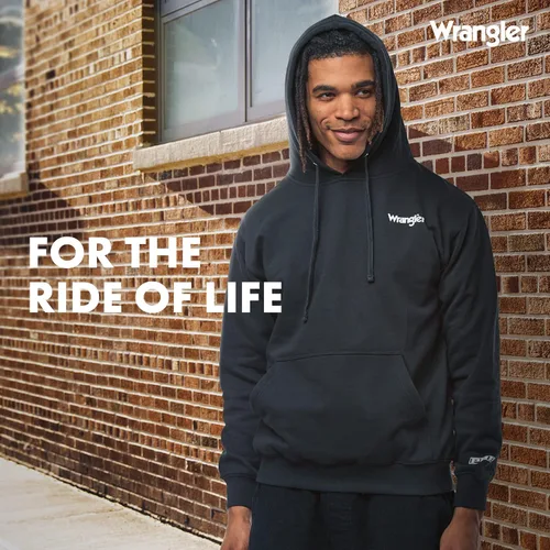 Vista 4 de Wrangler Hoodies for Men Fleece Mens Hoodies Pullover, (Sizes M-6X) Men Hoodie
