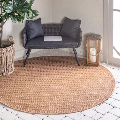 Vista 23 de Unique Loom - Tapete para exteriores de la colección Border, cuadriculado (2.2 pies x 3.1 pies, rectangular, color marrón/negro)