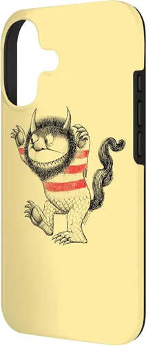Vista 2 de Where The Wild Things are Line Art - Carcasa para iPhone 17