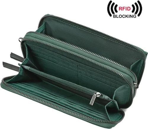 Vista 8 de Bolsos cruzados pequeños con cartera para teléfono y cartera con pulsera