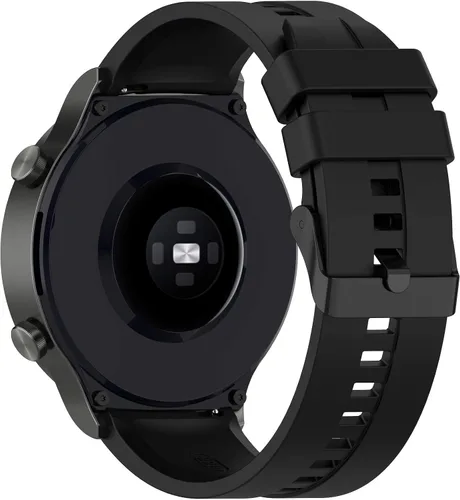 Vista 3 de FitTurn Band Compatible with Huawei Watch 5 4 Pro/GT 6 5 4 3 2 Pro/GT 2e/GT 6 5 4 46mm/GT2 46mm/GT Active/ Replacement Straps Silicone Bands