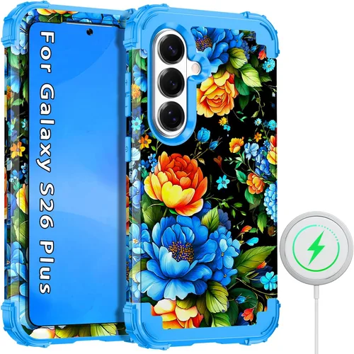 Vista 39 de Hekodonk Funda para Galaxy A17 5G, tres capas de protección resistente a prueba de golpes, plástico duro+silicona suave, funda protectora de cuerpo