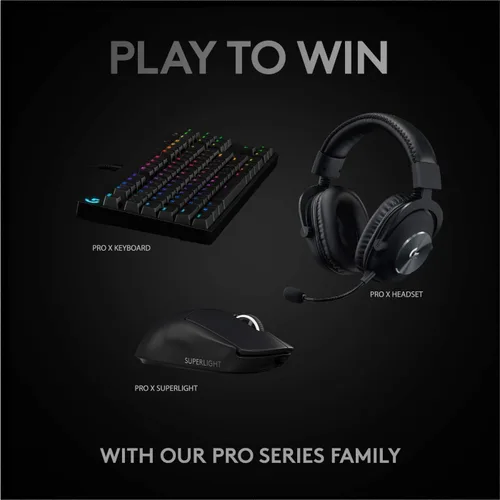Vista 9 de Logitech G PRO X SUPERLIGHT - Mouse inalámbrico para juegos, ultraligero, sensor HERO 25K, 25,600 DPI, 5 botones programables, batería de larga
