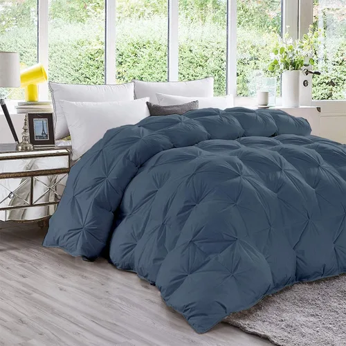 Vista 12 de Premium Collection - Edredón alternativo de diamante de 1600 hilos, tamaño individual XL, 68 x 92 pulgadas, 1 pieza para todas las estaciones