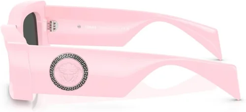 Vista 4 de Versace Gafas de sol VE 4474 U 548587 Rosa Gris Oscuro, gris (PinkDark Grey)
