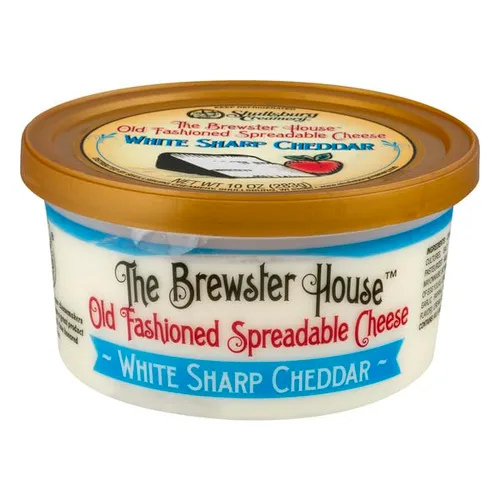 Vista 4 de Brewster House - Crema de queso cheddar blanco afilado - 10 oz.