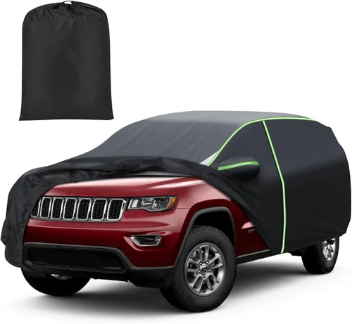 Vista 44 de Mixsuper Liner Funda para coche para BMW X3 2003-2026, 7 capas, funda impermeable para coche, accesorios para X3 con puerta con cremallera, tiras
