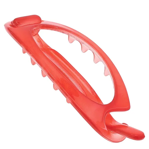 Vista 19 de Camila Paris CP2320 - Pinza de pasador de pelo francés, soporte flexible para cola de caballo sin piezas metálicas, pinzas de agarre fuerte