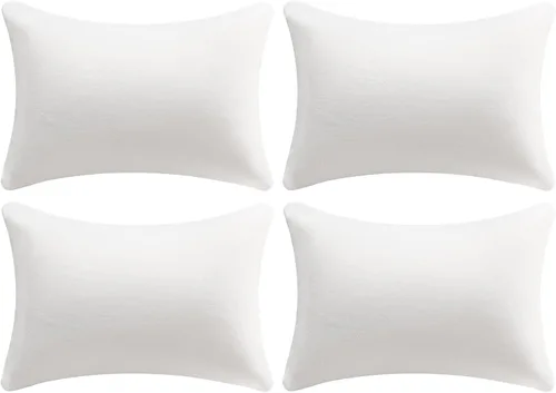 Vista 15 de AM AEROMAX 12 × 20 Inserto de almohada de espuma viscoelástica - Almohada rectangular de soporte lumbar para cojín decorativo, sofá, sillón, cama