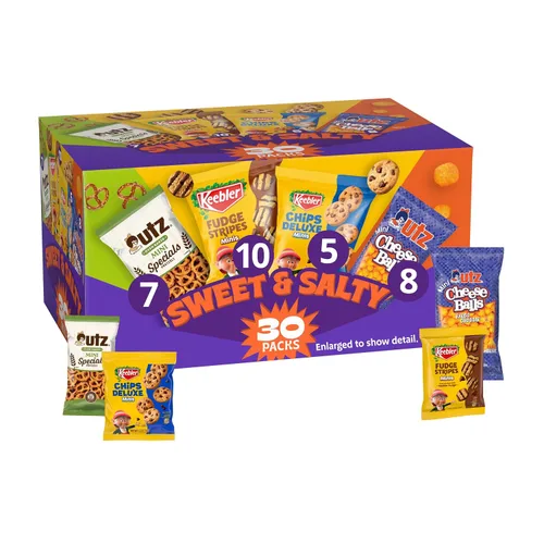 Vista 9 de Keebler, Galletas y galletas, paquete variado, 31.2 onzas (30 unidades) (paquete de 2)