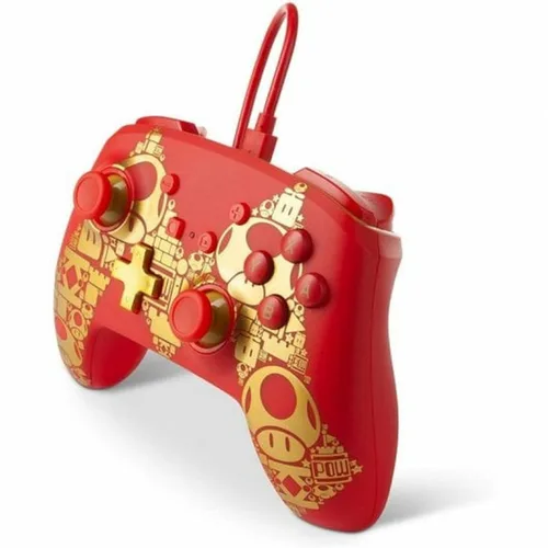 Vista 7 de PowerA Enhanced Wired Controller for Nintendo Switch - Golden M