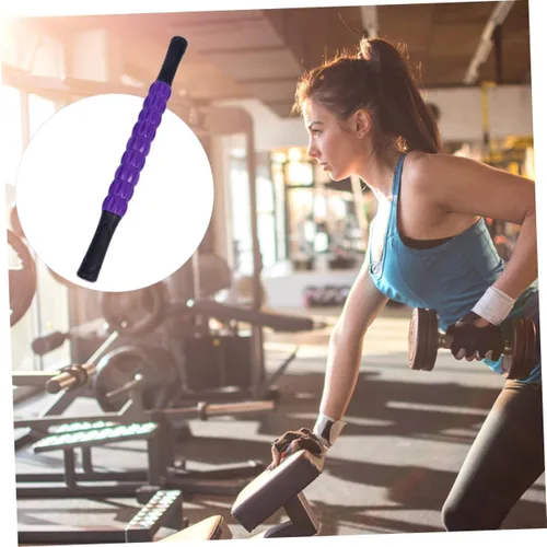 Vista 9 de TIDTALEO Práctico rodillo muscular para masaje de tejido profundo, rueda de relajación de plástico para hombres y mujeres, mango ergonómico