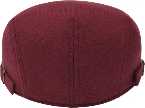 Vista 8 de VOBOOM Hombres Newsboy Cap Algodón Flat Ivy Gatsby Driving Hat