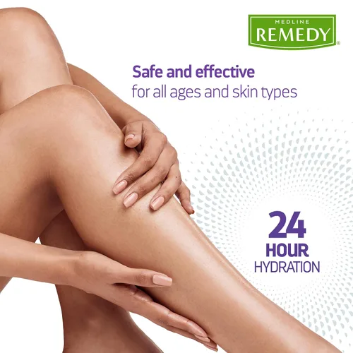 Vista 6 de Medline Remedy Crema clínica para la piel, aroma a vainilla (4 onzas líquidas), crema hidratante facial y corporal para todas las edades, sin