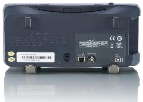 Vista 2 de Siglent Technologies SDS1102CML+ Osciloscopio de almacenamiento digital, 100 MHz
