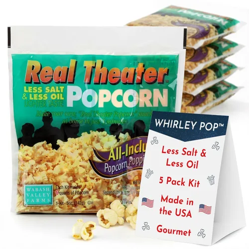 Vista 13 de Paquetes de palomitas de maíz todo en uno, kits de palomitas de maíz todo incluido, maíz dulce y salado, granos de palomitas de maíz para máquina