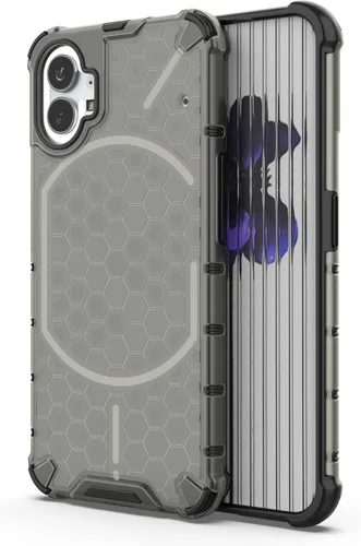 Vista 2 de Funda para Nothing Phone (1) Funda 5G, Funda para Nothing Phone (1) Funda 5G 2 en 1 Funda para teléfono Negro