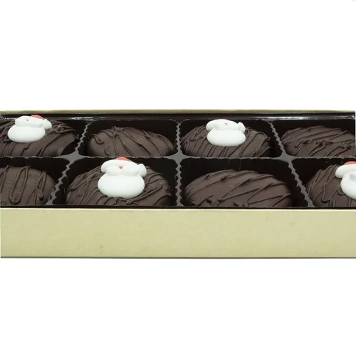 Vista 155 de Galletas Oreo bañadas en chocolate oscuro y con leche, de Philadelphia Candies