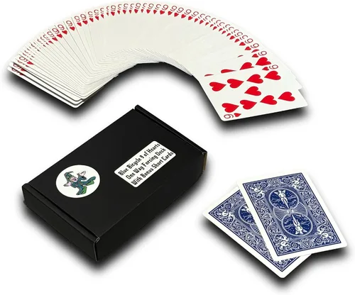 Vista 19 de One Way Force Deck Trick Kit Blue Back 8 of Hearts