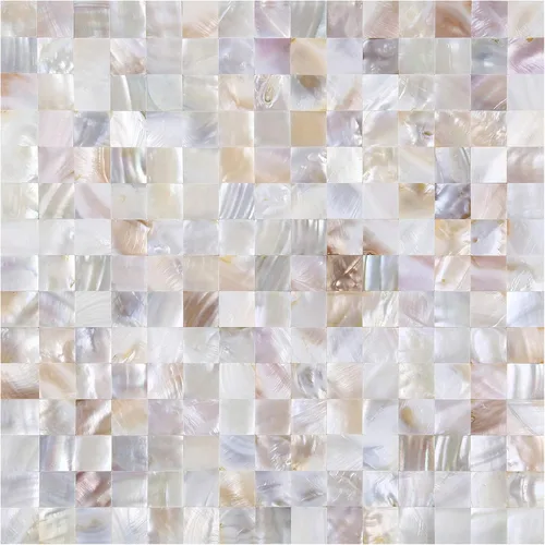 Vista 13 de KASARO - Calcomanías de pared, adhesivo despegable de mosaicos para salpicadero dormitorio baño, madreperla, 12 x 12 pulgadas
