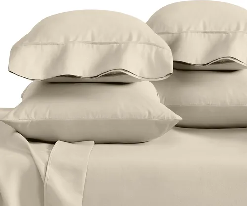 Vista 43 de Bare Home Juego de 2 fundas de almohada de microfibra de tamaño estándar, fundas de almohada refrescantes, doble cepillado, fácil cuidado, cierre