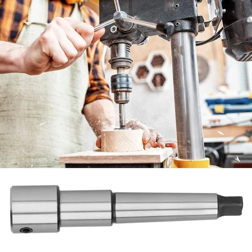 Vista 4 de Adaptador Weldon Mt3, taladro Chuck Arbor Morse Shank Annular Cutter Herramienta de hardware industrial MT3‑19.0.197 in