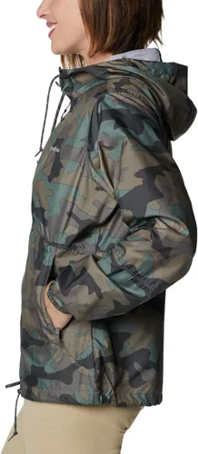 Vista 3 de Columbia Cortavientos con estampado Flash Forward para mujer