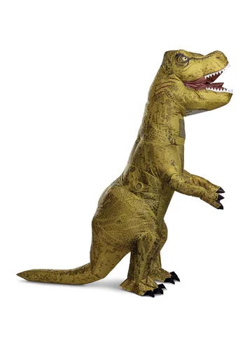 Vista 3 de Disfraz Inflable de T-Rex Jurassic World para Adultos Multicolor