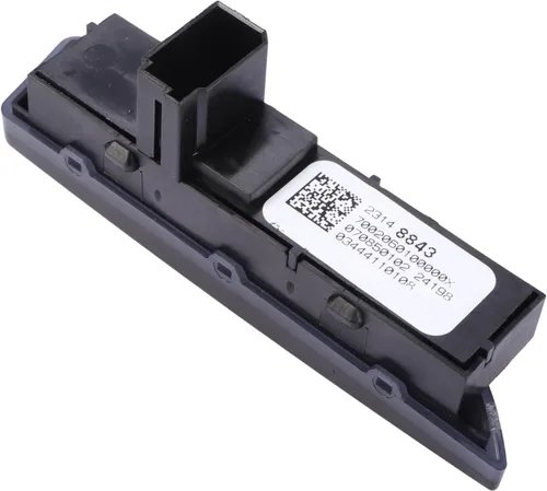 Vista 3 de GM Genuine Parts 84144313 Interruptor de advertencia de peligro negro