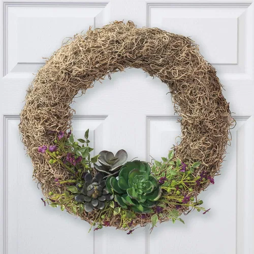 Vista 3 de FloraCraft Musgo español., Marrón, 2 onza