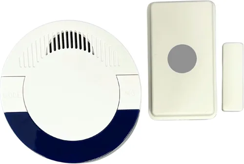 Vista 8 de Dakota Alert Timbre inalámbrico UTRE-4K Plus de 1 milla, alerta de pánico y buzón