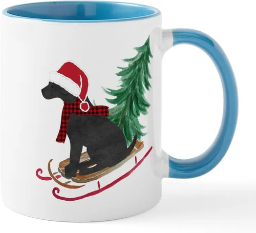 Vista 29 de CafePress Black Lab Mug Taza de café de cerámica de 11 oz (11.0 fl oz)