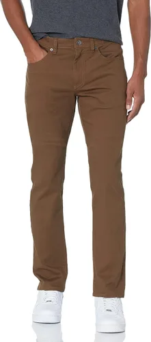 Vista 24 de Amazon Essentials - Pantalones ajustados para hombre, diseño de sarga elástica con 5 bolsillos