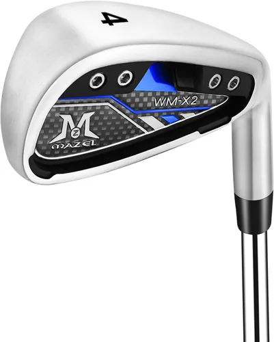 Vista 34 de MAZEL WM-X1/2 Hierros individuales para palos de golf para hombres 1,2,3,4,5,6,7,8,9, Pitching Wedge, Approach Wedge, Sand Wedge con ejes