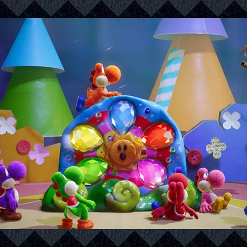 Vista 4 de Yoshi's Crafted World + Super Mario Odyssey - Two Game Bundle - Nintendo Switch (EU Version)