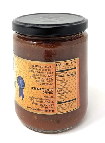 Vista 2 de SANTA FE SEASONS Salsa roja Chimayo, 16 OZ