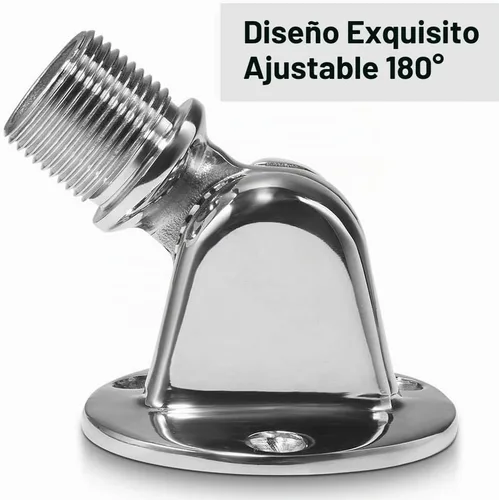 Vista 7 de ZOMCHAIN Montaje en carril de trinquete, Soportes de antena VHF marinos,Montaje de base ajustable de acero inoxidable 316 para barco