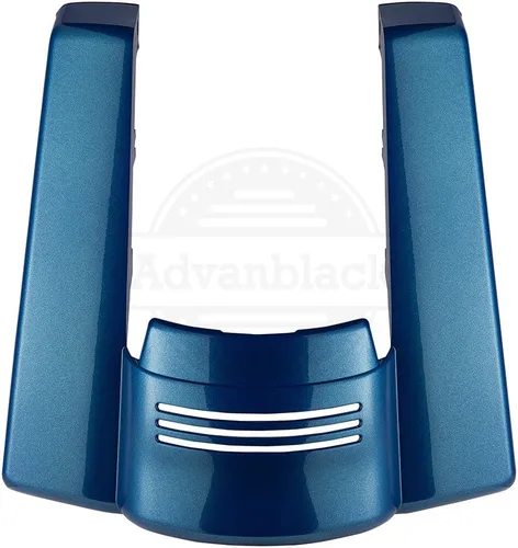 Vista 34 de Extensión de guardabarros trasero estirado para Harley Touring 2014+, whisky ámbar, sin recortes Amber Whiskey